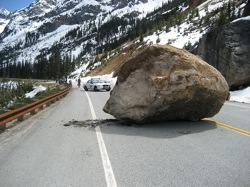 Roadblock rock